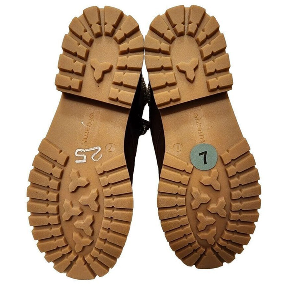 Cliffs by White Mountain Pamelia Brown Fall Lace Up Ankle Boots Women’s Size 7M - Picture 10 of 10